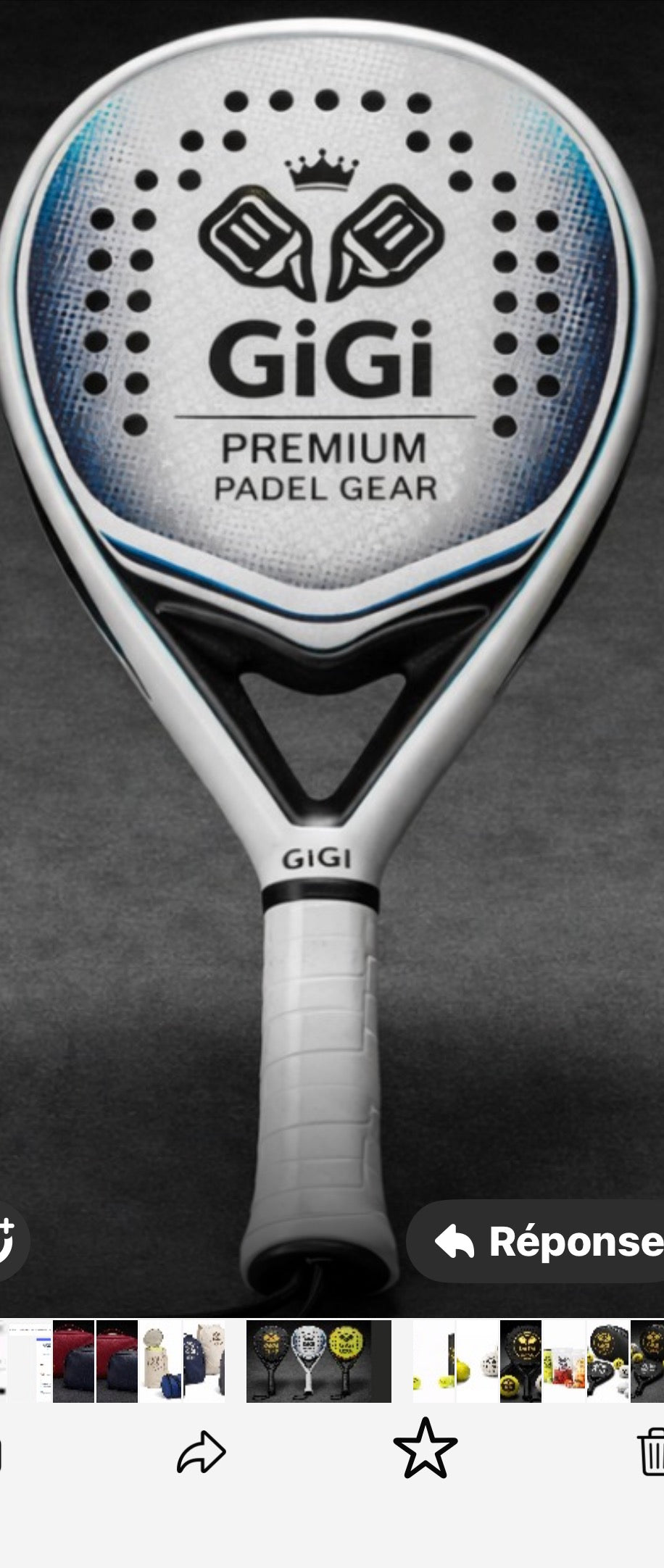 Raquette de Padel débutant